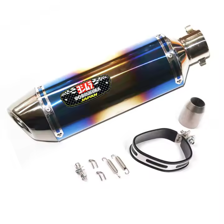CHMotor Escape De Motocicleta En Acero Inoxidable Tubo De Escape Universal Para Nmax Tmax530 Msx125 GSR600 De 250cc 350cc 600cc Con Killer DB Desmontable - 1