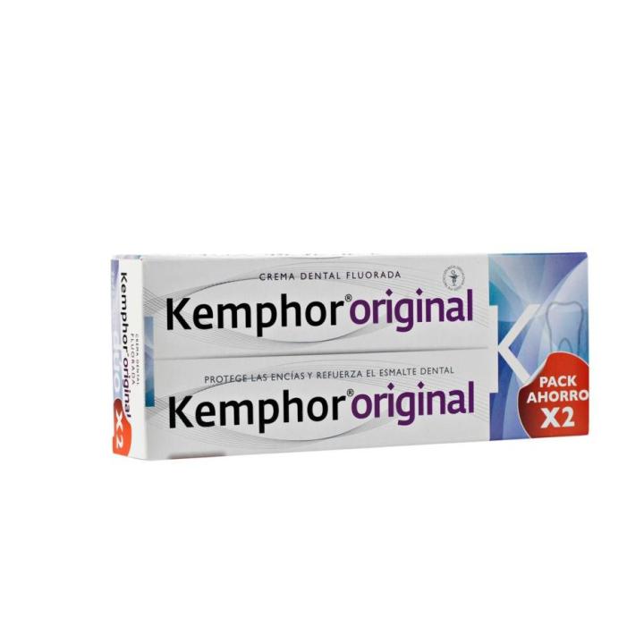 KEMPHOR Pasta de Dientes Original Doble Pack 2x75 ml