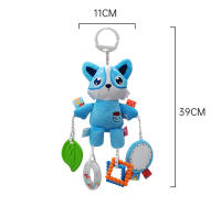 Juguete De Peluche Para Bebés Recién Nacidos Con Campana Y Música Para Cuna Y Carrito De Compras Juguete Sensorial Portátil Para Niños Regalo - details 10