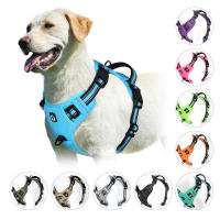 Cojín Ajustable Y No Deslizante Para Perro Harnés De Cuello With Manija De Control Fácil Para Adultos Todas Las Estaciones - details 1