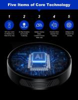 Aspiradora Robot Liectroux M7S Pro Barrido, Aspirado y Trapeado Integrado, Navegación con Mapa 2D, Batería de 4400mAh, Funcionamiento de 110 minutos - Negro - details 0