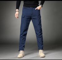 Pantalones Tácticos Caqui Para Hombre Con 4 Bolsillos Y Cintura Elástica Pantalones De Trabajo Militares Para Acampar Y Senderismo - details 13