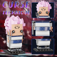 Kit De Figuras De Acción Jujutsued Kaisen Satoru Gojo Y Ryomen Sukuna Bloques De Construcción Modelo Juguete Para Niños Regalo - details 1