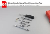 Kit De Herramientas De Reparación De Coche 46 Piezas Juego De Destornilladores De 1/4 Pulgada Llave De Fijación Torque Y Conjunto De Herramientas Mecánicas Para Reparación Automotriz - details 7