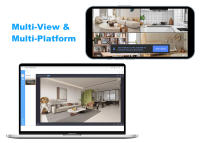 Cámara De Seguridad IP FHD WIFI Inalámbrica PTZ Con Rastreo Automático Y Monitor De Bebé Compatible Con Google Alexa - details 16