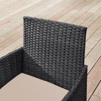 Conjunto de Muebles de Jardín en Ratán - Incluye 2 Sillones y 1 Mesa para Patio y Terraza - details 14