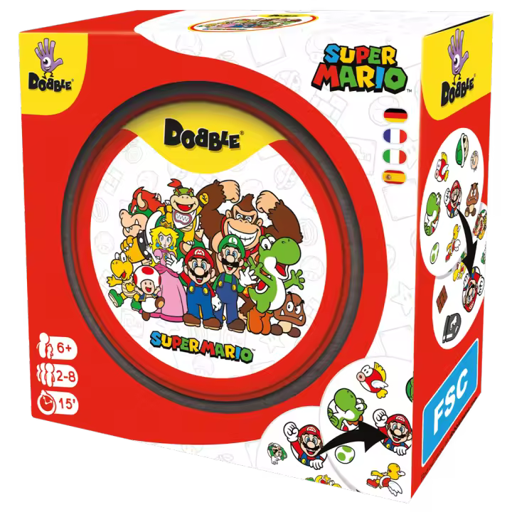 Asmodee - Dobble Super Mario - 1