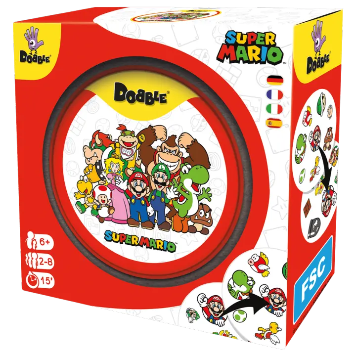 Asmodee - Dobble Super Mario - 1