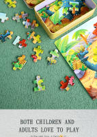 Juegos De Rompecabezas De Madera Cartoon 60 Piezas Con Caja De Hierro Educativos Para Niños Interacción Padres-Hijos Regalos - details 17
