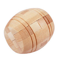 Juego De Rompecabezas De Madera 3D Para Adolescentes Y Adultos Juguete De Lógica Cubo Mágico Teaser De Madera Rompecabezas Geométrico - details 8