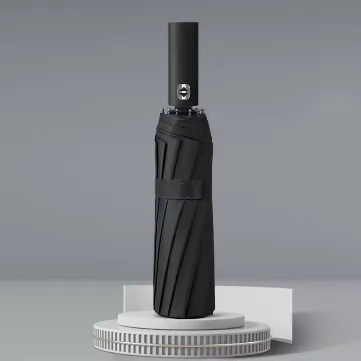 Paraguas Automático De Lujo Para Negocios Para Hombres Y Mujeres 24 Huesos Resistente Al Viento Y Sol Para Todo El Año - 1