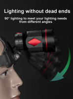 Linterna Frontal LED Super Brillante 10000000LM Alta Potencia Recargable Por USB Impermeable Para Camping Y Pesca - details 2