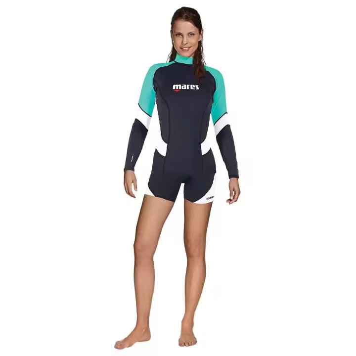 Mares Camiseta De Manga Larga Con Protección Uv Para Mujer Rash Guard Trilastic She Dives - 1
