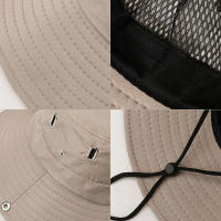 Sombrero De Pescador Para Hombres Gran Alas Transpirable Protección Solar De Primavera Y Verano Adecuado Para Actividades Al Aire Libre - details 2