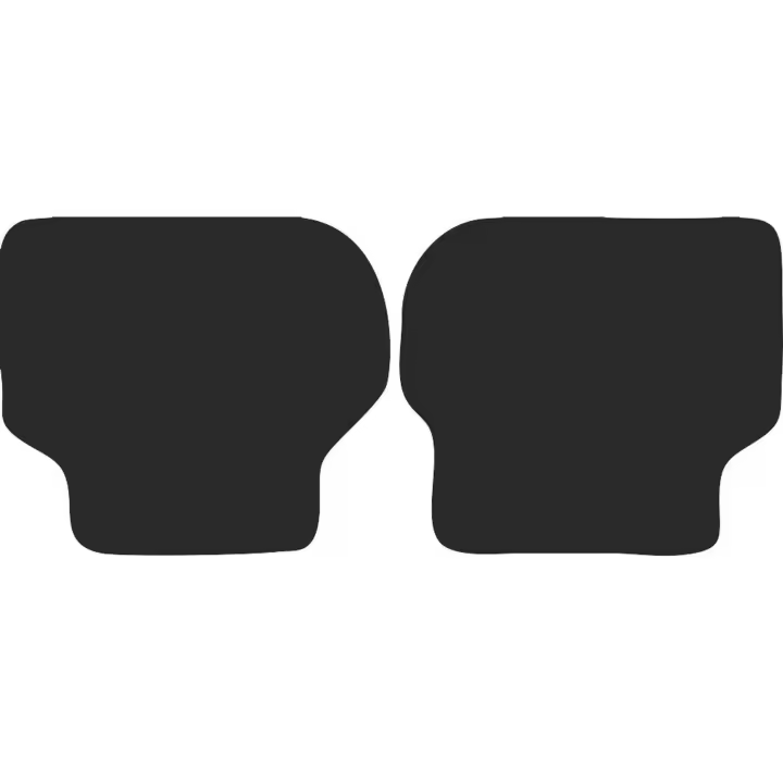Alfombrillas traseras para Volkswagen Jetta VI sedán, station wagon, variante 2010-2018 - 1