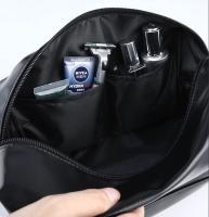 Bolsa De Cosméticos Para Viaje Organizador De Negocios Para Hombres Y Mujeres PU De Cierre De Cremallera Estilo Fashion Impermeable Portátil Con Almacenamiento Y Bolsa De Lavado - details 8