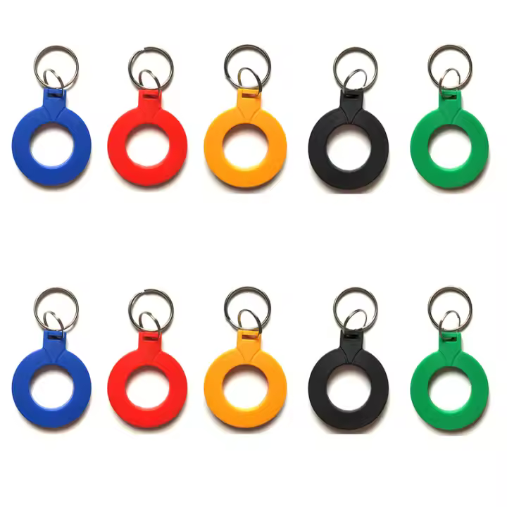 10pcs Etiquetas RFID Reescribibles T5577 EM4305 Copia De EM4100 125khz Tarjeta De Acceso Control Proximidad Token Llavero - 1