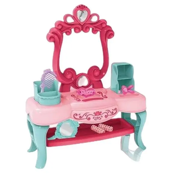 Tocador de Belleza | LPM | Juguetes de Maquillaje - 13 Piezas para Niñas +5 Años - 1