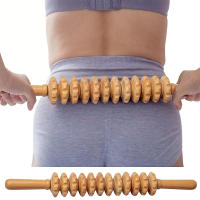 1Pcs Herramienta De Masaje De Madera Para Terapia Relajación De Músculos Alivio De Dolor Y Drenaje Límpico Escultor De Cuerpo - details 3