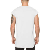 Camiseta De Hombre Para Fitness Y Gimnasio Camiseta De Algodón Transpirable Estilo Casual Manga Corta Para Verano - details 7