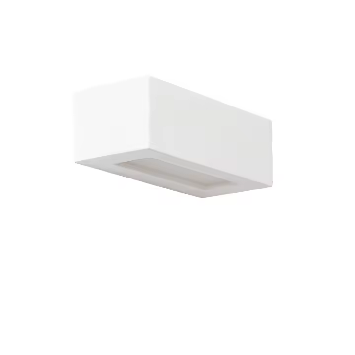 Ledkia Aplique de Pared Yeso Ruvil S Blanco - 1