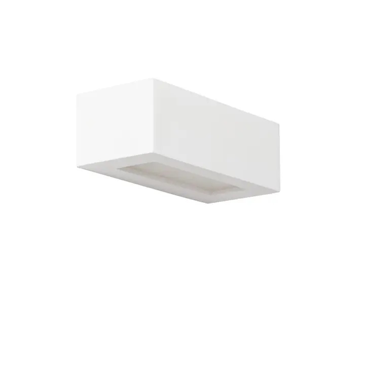 Ledkia Aplique de Pared Yeso Ruvil S Blanco - 1