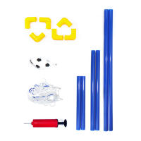 Juego De Puerta De Fútbol Para Interior Miniatura Con Red Y Marco Plegable Kit De Juguete Para Niños Inflable Material PVC - details 0
