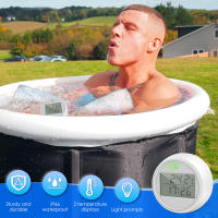 Termómetro De Baño Con Timer Impermeable Pequeño Y Flotante Para Agua Caliente Y Fría Pantalla Clara Con Luz Destellante - details 0