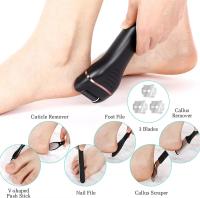 Lima eléctrica para pies, removedor de callos, máquina profesional de pedicura, recargable, depurador de piel muerta agrietada - details 6