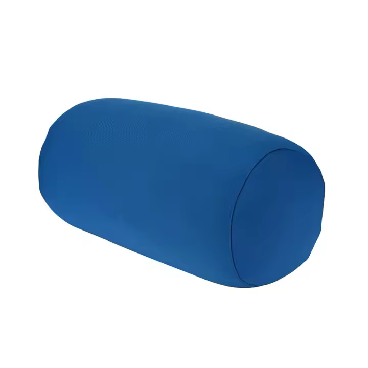Cojín De Soporte Cervical De Color Sólido Largo Con Cuello Redondo Lavable Para Dormitorio Sala De Estar Asiento Viaje Almohada De Cuello - 1