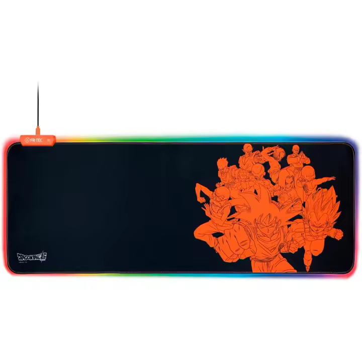 ALFOMBRILLA TAPETE MOUSE PAD DRAGON BALL SUPER Fr-Tec - Tapete para Ratón - Alfombra Ratón RGB - Blade - Mouse Pad Dragon Ball - Accesorio Gaming - 1