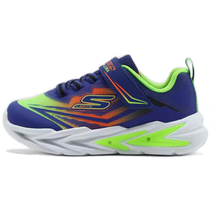 Zapatillas Skechers Flex-Glow Ultra para niños en color azul - 1