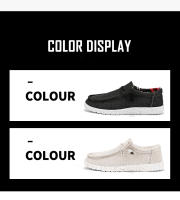 Zapatos Casuales Para Hombre Transpirables Ligeros Slip-On Planos Cómodos De Color Sólido Suela Suave Zapatos De Venta Loafers - details 2