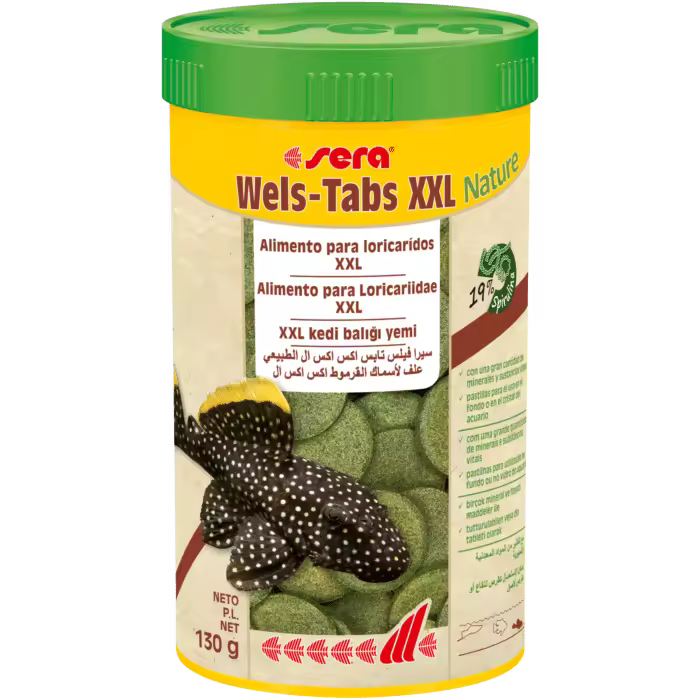 Sera Wels-Tabs XXL Nature 250 ml (130g) - 1