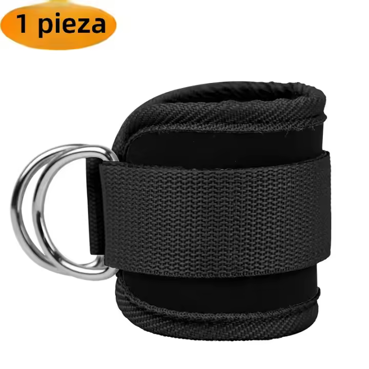 Tirantes De Rodilla Ajustables De Neopreno Con Dobles Anillos Para Entrenamiento De Piernas Y Seguridad Deportiva Soporte Para Abductores - 1