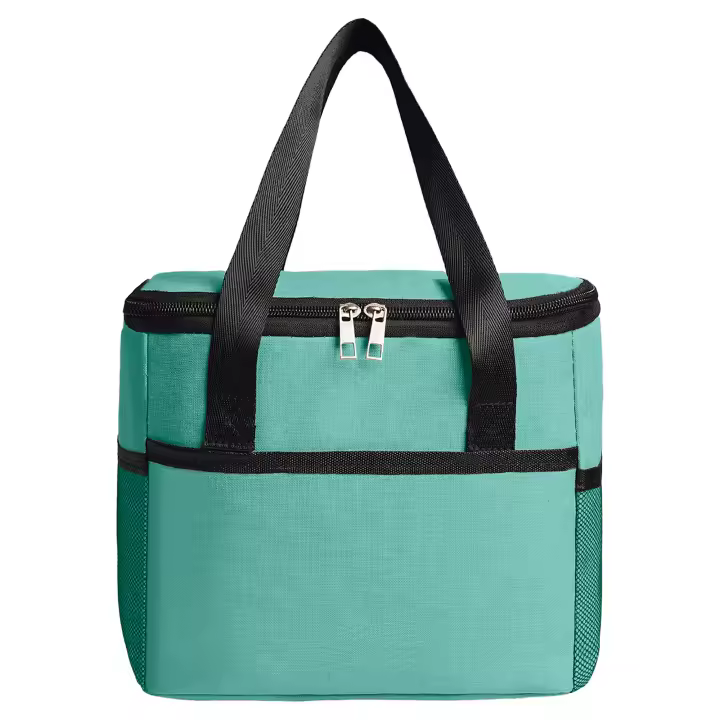 UNYCOS Bolsa Térmica Porta Alimentos 9 Litros - Nevera Portátil Impermeable - Lunch Bag con Bolsillos - 1