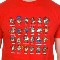 Kukuxumusu-Camiseta manga corta y cuello redondo MUSIC para Hombre