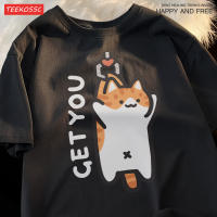 Camiseta Hombre Talla Grande Estampado De Muñecos De Cachorro Y Perro Suave Transpirable Manga Corta Estilo Casual Para Verano - details 6