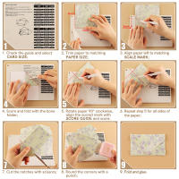 Cortadora De Papel Para DIY Scrapbooking Y Hacer Tarjetas Herramienta De Marcado Y Corte De Hojas 2025 Tablero De Marcado De Papel - details 1