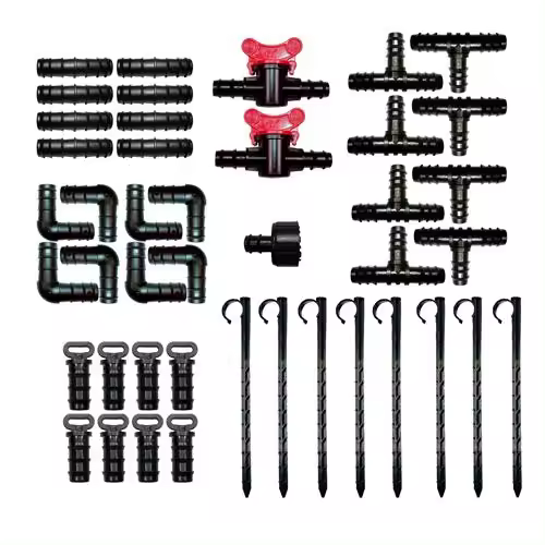 DRIPALIA - Kit de accesorios para riego por goteo - 43 piezas - 1