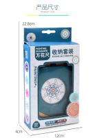 Juego De Dibujo Spirograph 27Pcs Con Círculos Interlockeados Y Bolígrafos Accesorios De Pintura Diseños Espirales Regla Geométrica Juguetes Para Niños - details 8
