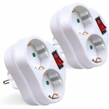 Enchufe Doble Interruptor Enchufe Doble Conmutado De 13A G&H FFB10B - Placa Plana Negro Mate, Ideal Para Instalaciones Modernas Philips Hue GU10