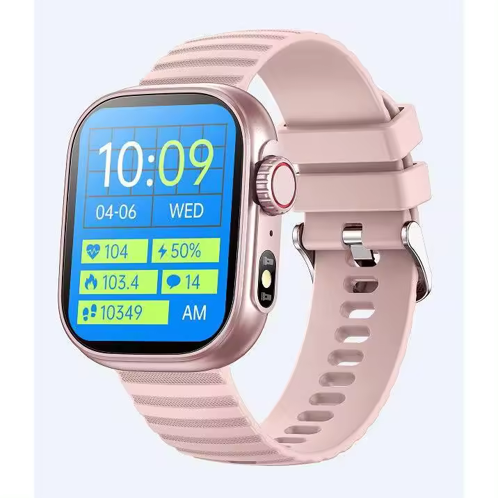 deportes Bluetooth pantalla ZW39 hablar smartwatch 2,01 pulgadas grande rtk8763 ritmo cardíaco temperatura corporal impermeables LED - 1