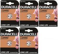 5 pilas Duracell Cr 2450 de litio (5 blísters de 1 batería), 5 pilas - details 4