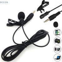 Micrófono Mini Lavalier 3.5mm Jack Para Lectura Y Audio Compatible Con Cámara Computadora Y Teléfono Accesorio Electrónico - details 1