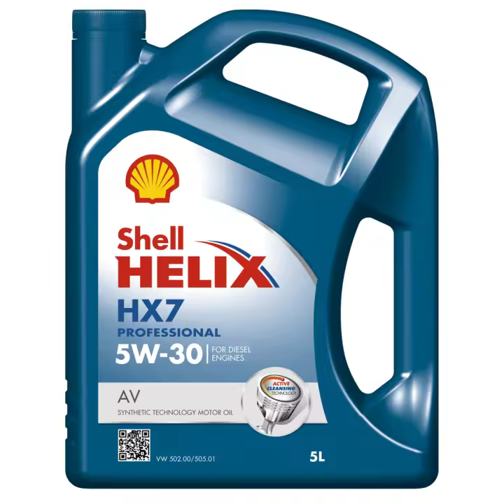 Aceite Shell Helix Hx7 Av 5W30 5 L - Tecnología Sintética - Ahorro de Combustible - 1