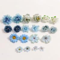 20Pcs Lote Flores Artificiales Rosa Para Decoración De Bodas Fiesta Hogar Y Jardín Accesorio De Regalo DIY Corona De Flores - details 4