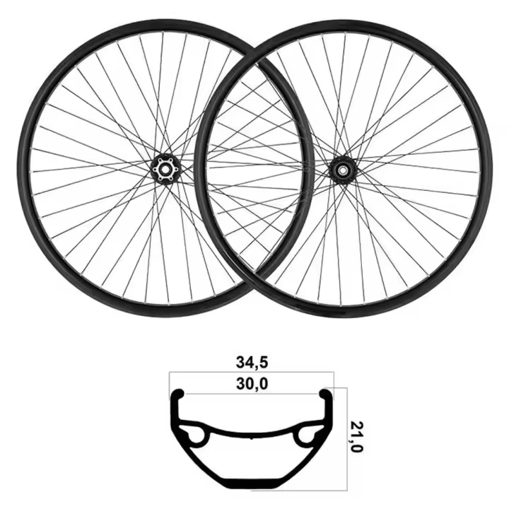 Mvtek Juego De Ruedas Mtb 27.5´´ Tubeless - 1