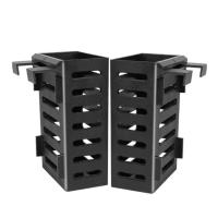 Soporte Para Plantas De Acuario En Plástico Negro Con Gancho Colgante Decoración De Aquascape Con Vaso De Plantación En Agua - details 5