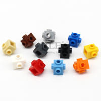 50pcs De Bloques De Construcción MOC 4733 Bloque Modificado 1x1 Con Estímulos En Los 4 Lados Bloques Educativos DIY Compatible Con Marcas Majores Juguetes En Lote - details 5